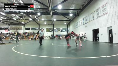 149 lbs Cons. Round 3 - Drew Miller, Heidelberg vs Aaron Turner, Ohio Northern