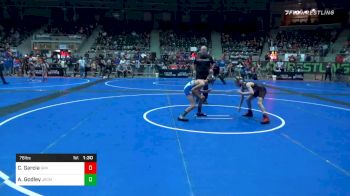 76 lbs Quarterfinal - Caden Garcia, Greater Heights vs Aidan Godley, Junior Comets