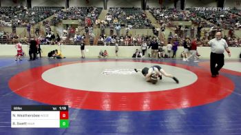 80 lbs Rr Rnd 3 - Nick Weathersbee, Woodland Wrestling vs Braylen Swett, Heard County USA Takedown