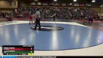 152 lbs Champ. Round 2 - Eyan Chavez, Centauri vs Lukas Booth, Erie