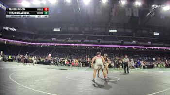 D1-150 lbs Semifinal - Tristen Dood, Grandville vs Deacon MacNeill, Bloomfield Hills Brother Rice