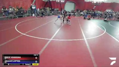 82 lbs Quarterfinal - Reece Vendegna, WI vs Graham Lofton, MN