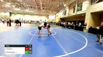 195 lbs Rr Rnd 3 - Peter Grippo, Triumph HS vs Dylan Greenstein, MetroWest United