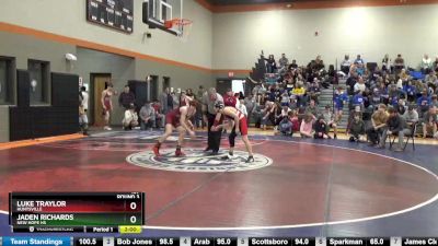 137 lbs Round 3 - Jaden Richards, New Hope HS vs Luke Traylor, Huntsville