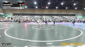 105 lbs Consi Of 16 #2 - Oren Breeding, Crater Mat Club vs Colton Best, Predators Wrestling Club