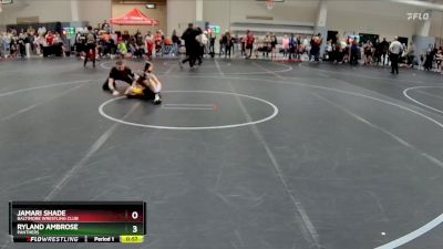 70 lbs Cons. Round 1 - Ryland Ambrose, Panthers vs Jamari Shade, Baltimore Wrestling Club