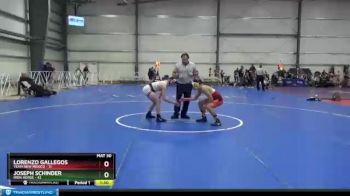 130 lbs Round 5 (6 Team) - Joseph Schinder, Iron Horse vs Lorenzo Gallegos, Team New Mexico