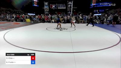 138 lbs Rnd Of 128 - David Elias, AZ vs Kale Fruits, OK