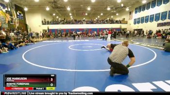 165 lbs Cons. Round 2 - Kodyn Foreman, Post Falls 2 vs Joe Markuson, Moscow