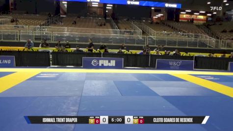 Cleito Soares De Resende vs Ishmael Trent Draper 2025 Pan Jiu Jitsu IBJJF Championship