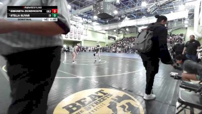 120 lbs Semifinal - Stella Slivar, EAGLE ROCK vs Simoneta Zickeviciute, GRANADA HILLS