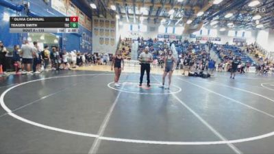 115 lbs Champ. Round 1 - Olivia Carvajal, Mater Academy vs Teagen Smith, Camden Outsiders