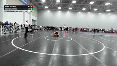 106 lbs Consi Of 32 #2 - JeveN Palmeri, NC vs Emilio Santana, RI