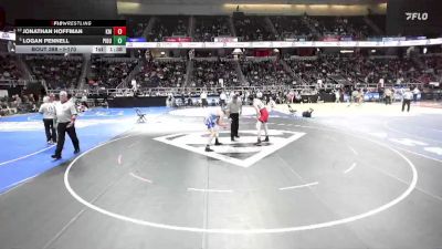 I-170 lbs Quarterfinal - Logan Pennell, Pine Bush vs Jonathan Hoffman, Kellenberg Memorial