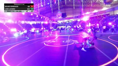 156 lbs Round Of 16 - Julian Gonzalez, Liberal WC vs Luke Lucero, ReZults Wrestling
