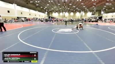 138C Semifinal - Austin Westfall, St. Pius X (Kansas City) vs Kyler Sandholm, Red Oak