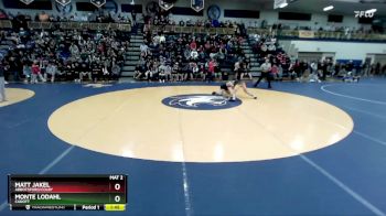 138 lbs Champ. Round 1 - Monte Lodahl, Cadott vs Matt Jakel, Abbotsford/Colby