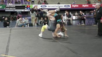 160 lbs Placement Matches (16 Team) - Piper Fowler, William Penn vs Kami Senlycki, Grand View