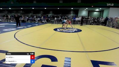 112 lbs Round Of 32 - Harlee Hiller, IL vs Grace Nesbitt, PA