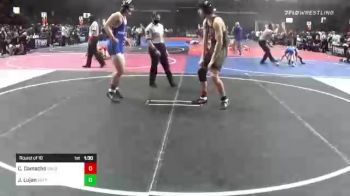 144 lbs Round Of 16 - Cesar Camacho, Gold Rush vs James Lujan, Safford WC