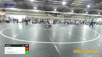 115 lbs Round Of 16 - Joseph Leick, Sebolt Wrestling Academy vs Isaiah Ebersbach, OCRTC