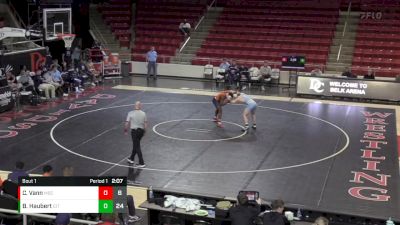 174 lbs Finals (2 Team) - Benjy Haubert, The Citadel vs Cortilius Vann, Morgan State