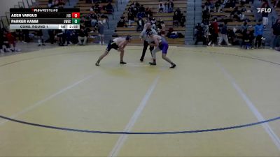 141 lbs Cons. Round 1 - Parker Kamm, UW-Eau Claire vs Aden Vargus, Joliet Junior College