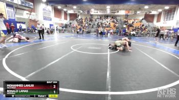 215 lbs Cons. Round 2 - Ronald Lamas, Hesperia vs Mohammed Lahlisi, Hillcrest