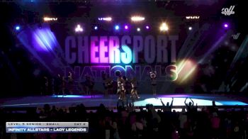 Infinity Allstars - Lady Legends [2026 L5 Senior - Small Day 2] 2026 CHEERSPORT National All Star Cheerleading Championship
