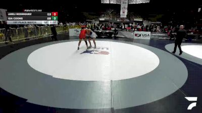 1st Place Match - Areli Rodriguez, Club Lucha Wrestling vs Gia Coons, Animal House Wrestling