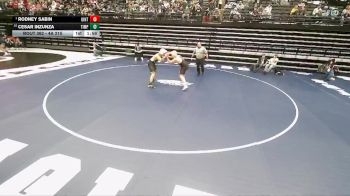 4A 215 lbs Cons. Semi - Rodney Sabin, Uintah vs Cesar Inzunza, Timpanogos