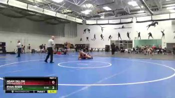 174 lbs Round 5 (8 Team) - Adam Dillon, Ohio Northern 2 vs Ryan Riser, Whitewater 2