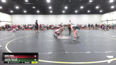 130 lbs Round 1 (4 Team) - Jedd Hess, The Dirty Merkles vs Justin Mullis, Wednesday Warriors