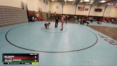 108-114 lbs Round 1 - Bo Leever, Torrington vs William Jurjovec, Fossil Ridge