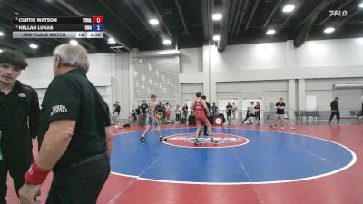 138 lbs 3rd Place Match - Curtis Watson, Trojan Wrestling Academy LLC vs Kellan Lukas, Rogue Wrestling Academy