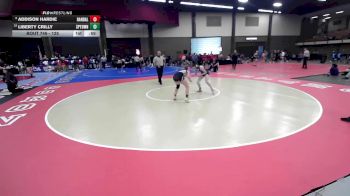 125 lbs Cons. Round 2 - Liberty Crilly, Springtown vs Addison Hardie, Canyon Randall