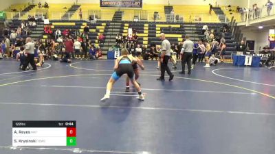 122 lbs 3rd Place - Arturo Reyes, Mat Assassins vs Shay Krysinski, Tdwc