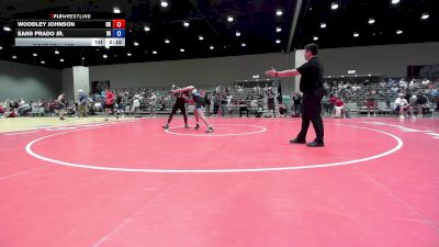 165 lbs Cons. Round 1 - Woodley Johnson, OK vs Eans Prado Jr., WI