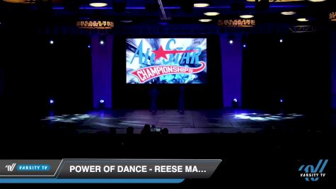 Power of Dance - Reese Madden & Brielle Rankin [2022 Mini - Duo/Trio - Jazz Day 2] 2022 ASCS Wisconsin Dells Dance Grand Nationals and Cheer Showdown