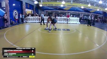 138 lbs Champ. Round 1 - Colt Sanders, Wicked Clover vs Sebastian Bonachea, NFWA