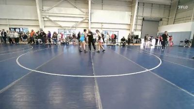 145 lbs Round 2 - Caydance Carter, Cougars Wrestling Club vs Hallie Myers, Sanderson Wrestling Academy