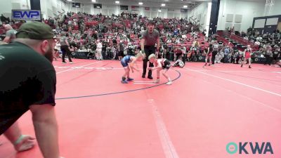 43 lbs Final - Rhett Pitts, Cowboy Wrestling Club vs Eagan Luxton, Bartlesville Wrestling Club