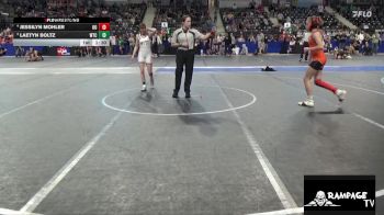100 lbs 1st Place Match - Jessilyn Mohler, Ogden`s Outlaws vs Laetyn Boltz, WTC