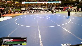 114G Semifinal - Mia Hannevold, Soldotna vs Jaelynn Colby, North Pole Patriots