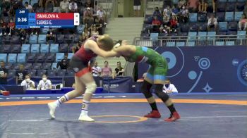 65 kg Qualif. - Arina Ismailova, Kazakhstan vs Eniko Elekes, Hungary