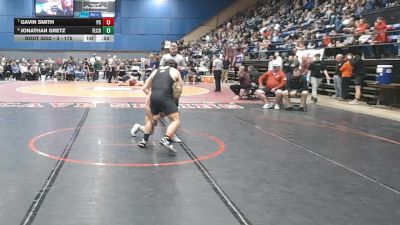 3 - 175 lbs Cons. Round 2 - Gavin Smith, Pulaski County vs Jonathan Gretz, Fluvanna County