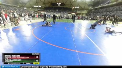 70 lbs Champ. Round 2 - Brody Roberts, Enumclaw Yellow Jackets Wrestling Club vs Tyrus Anderson, Washington