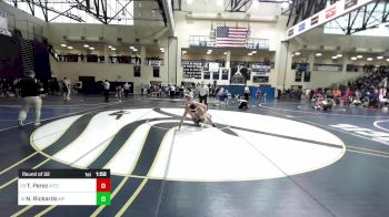 152 lbs Round Of 32 - Tanner Perez, Mt. Olive vs Nathan Rickards, Malvern Prep