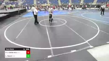 70 lbs Consolation - Persayus Lorenzo-DeHerrera, Colorado Monsters vs Linkin Beard, Bear Cave WC