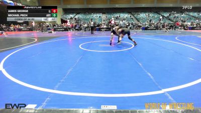 125 lbs Consi Of 64 #2 - James George, Lovelock Mustangs vs Michael Pech, Artesia